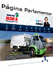 página pessoal do senador