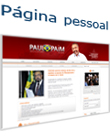página pessoal do senador