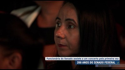 Senado 200 Anos: a noite de puro encanto de uma brasileira no espetáculo do bicentenário