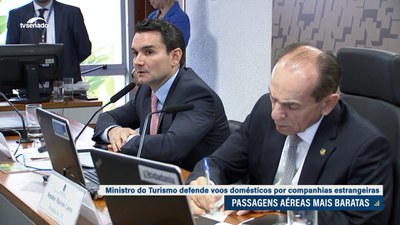 Ministro do Turismo defende voos domésticos realizados por companhias estrangeiras